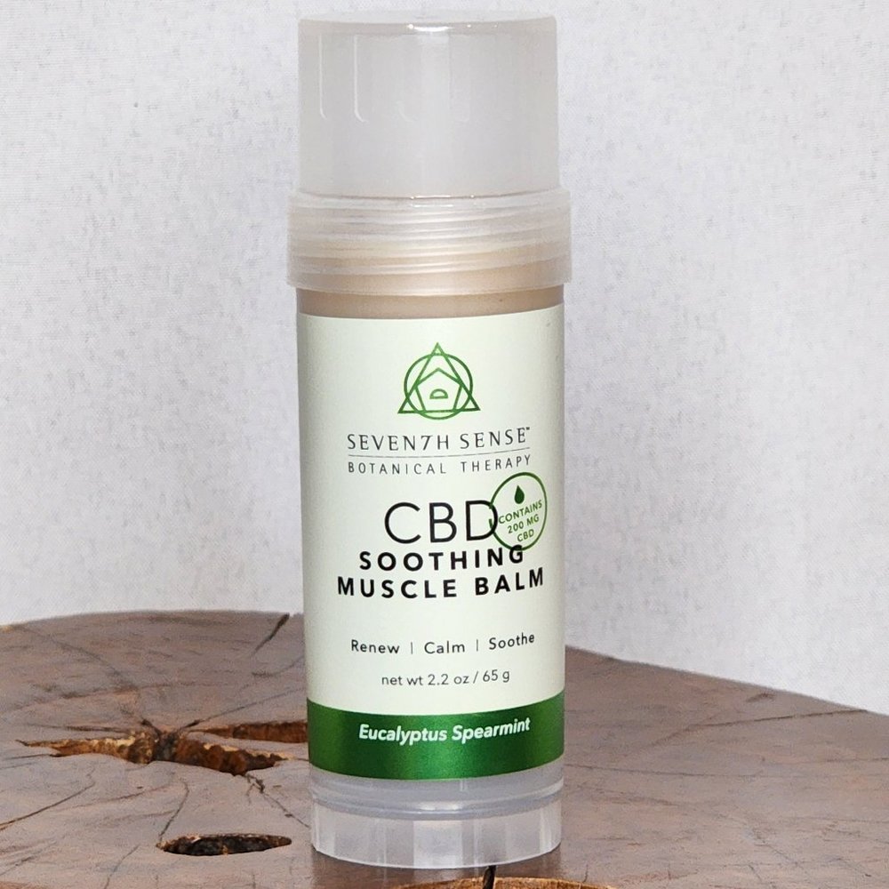 SEVEN7H SENSE Botanical Therapy CBD Muscle Balm Eucalyptus Spearmint